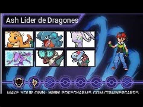 El Equipo Pokémon de Ash si fuera Líder de Gimnasio Tipo Dragón