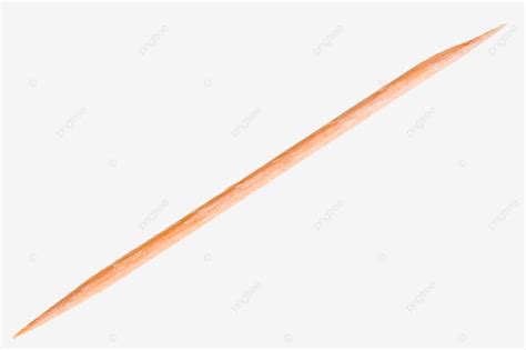 Original Wooden Toothpick On White Background Wood Personal Equipment