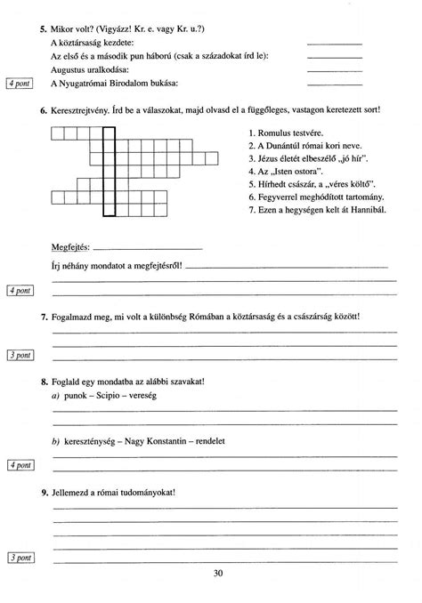 Témazáró Történelem Teaching Reading Sheet music