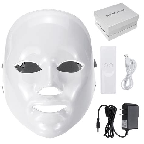 Mascarilla Facial Con Luz Led De Fotones Para Reju Grandado