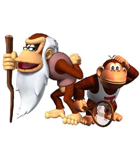 Image Cranky Kong And Donkey Kong Jrpng Fanon Wiki Fandom Powered