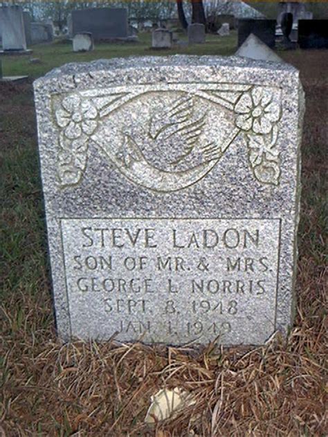 Steve Ladon Norris Find A Grave Memorial