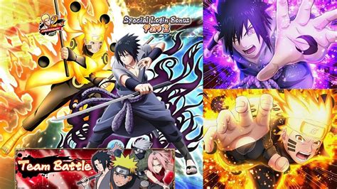 Duet Naruto And Sasuke Six Path So6p Team Battle Naruto X Boruto