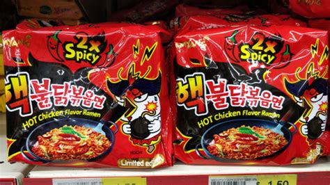 B 食品 韓国の激辛即席麺「ブルダック炒め麺」が辛すぎてデンマークで販売禁止に