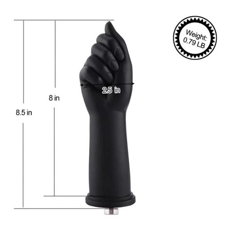 Hismith 8 5 Fist Silicone Dildo For Premium Sex Machine With KlicLok