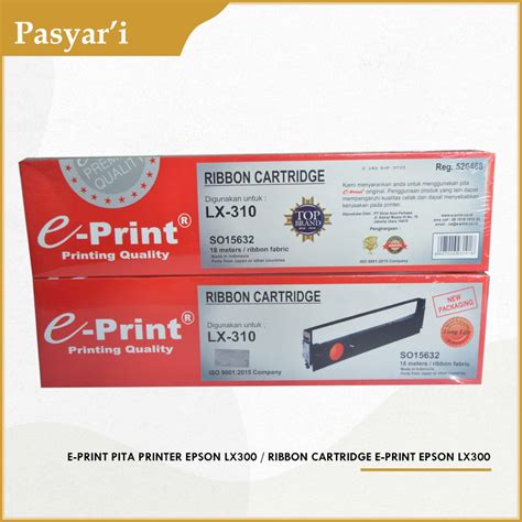 Jual E Print Pita Printer Epson Lx Lq Ribbon Cartridge E