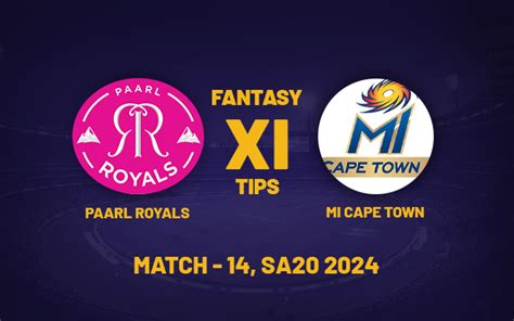 Sa20 2024 Pr Vs Mict Dream11 Prediction Fantasy Cricket Tips Playing