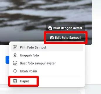 Cara Menghapus Foto Sampul Di Facebook Lewat HP Dan PC Rancah Post