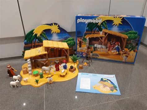 Playmobil 4884 Christmas Nativity Playset Complete With Box And