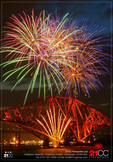 Forth Rail Bridge Fireworks - 21CC Group