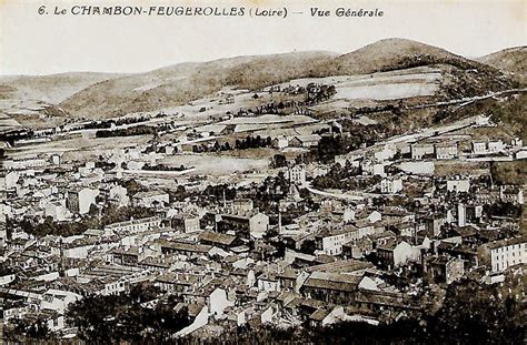 Le Chambon Feugerolles Carte Postale Ancienne Et Vue Dhier Et