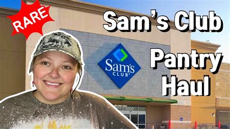 Sams Club Pantry Haul Late November 2022 Southern Frugal Momma