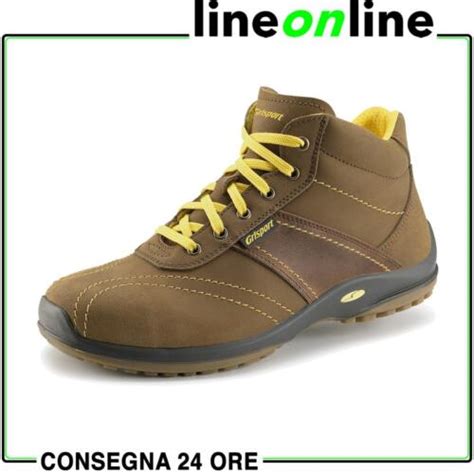 Scarpe Antinfortunistiche Alte Grisport Marostica Brown S Src Pelle