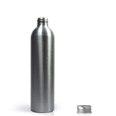 300ml Aluminium Bottle With Metal Cap Ampulla Ltd