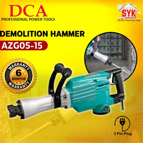 SYK DCA AZG05 15 Electric Demolition Percussion Hammer Machine Breaker