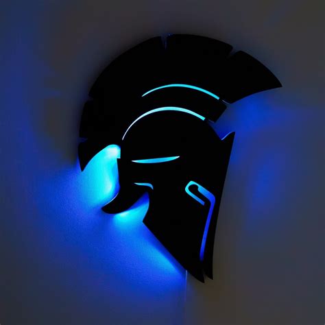 Spartan Neon Sign Spartan Led Sign Gladiator Neon Sign Etsy