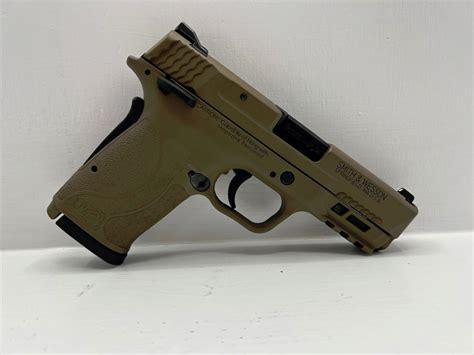 Smith Wesson M P 9 Shield Ez FDE Semi Automatic 9mm Pistol Like New