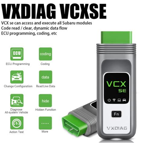 Vxdiag Vcx Se For Subaru Obd Diagnostic Tool With Free