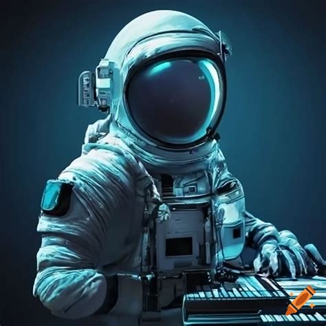 Lost Astronaut In Space With A Synthesizer On Craiyon