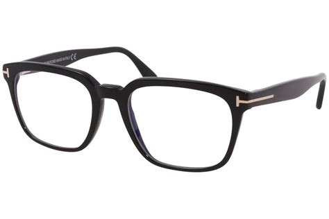 Tom Ford Tf5626 B 001 Eyeglasses Mens Shiny Black Full Rim Square Optical Frame