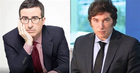 Who Is Javier Milei John Oliver Rips Into Argentina S Eccentric