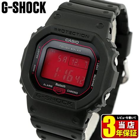 New CASIO Casio G SHOCK G SHOCK Black And Red Series GW B5600AR 1 Mens