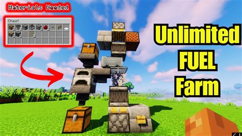 Minecraft Unlimited FUEL Farm Tutorial 1 20 Best Infinite Fuel Farm