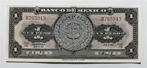 Billete Peso Calendario Azteca Sin Circular Mercadolibre