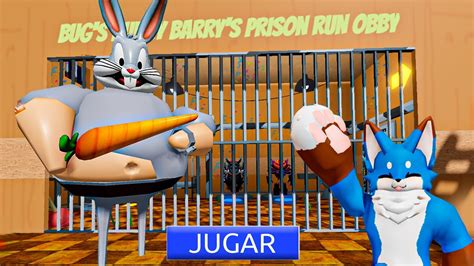 Roblox Escapo De La Prision De Bugs Bunny Bug S Bunny Barry S