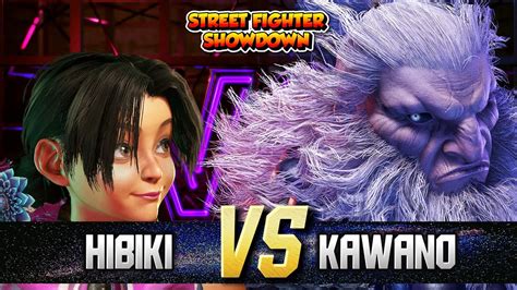 Sf Hibiki Lily Vs Kawano Akuma Street Fighter Youtube