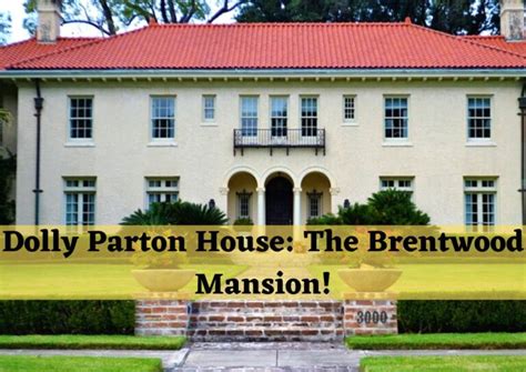 Dolly Parton House: The Brentwood Mansion!