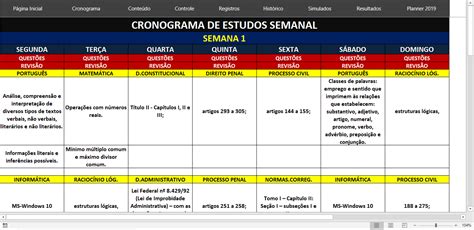 Plano De Estudos TJ SP 2022 Eduardo Cortez