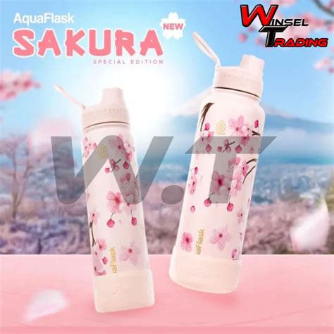 Codnew Sakura Inspired Aquaflask Limited Edition 40oz 22oz Lazada Ph