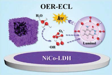 NiCo LDH中空纳米笼析氧反应促进鲁米诺电化学发光 Small X MOL