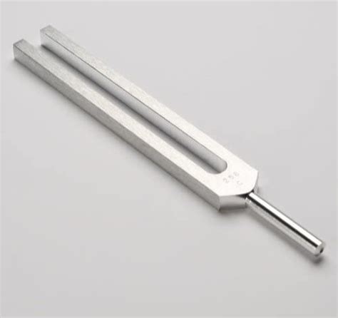 Aluminium Gray 256 Hz Frequency Tuning Fork For MEDICAL At 300 Piece