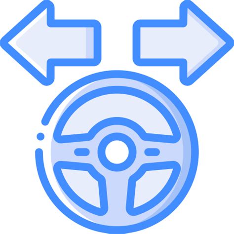 Wheel Basic Miscellany Blue Icon