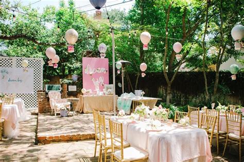 Whimsical Dream Big Hot Air Balloon Baby Shower Hostess With The Mostess