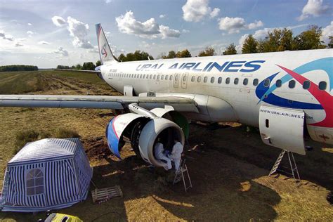 Ural Airlines Pays Rent To Farmer After Its Airbus A320 Lands In Wheat