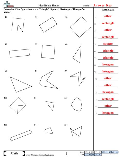 Shapes Worksheets Worksheets Library