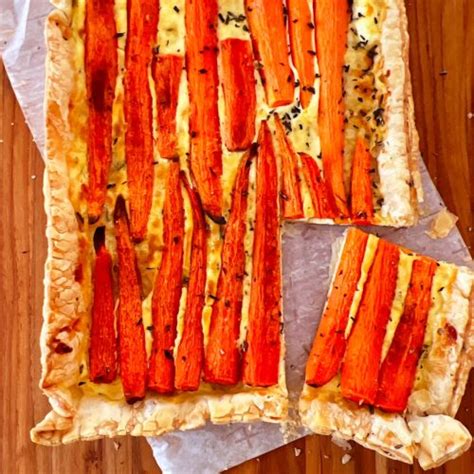 Easy Carrot Tart With Goat Cheese And Ricotta Farm To Jar Food