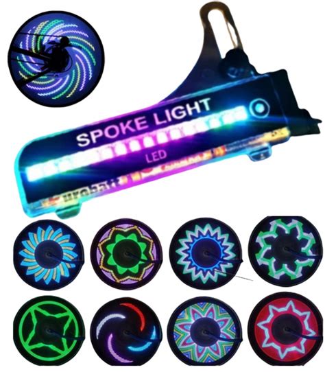 Wiat O Rowerowe Neon Lampki Na Szprychy Ko O Led Inna Marka Sport