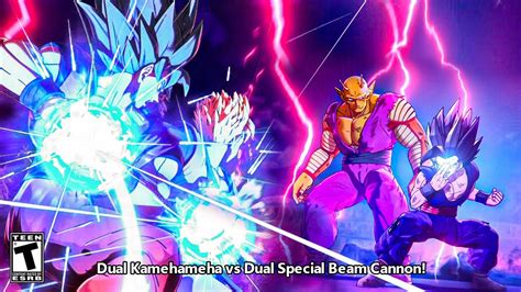 Father Son Kamehameha Vs Dual Special Beam Cannon Dragon Ball