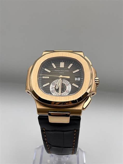 Patek Philippe Nautilus Chronograph Date Rose Gold R For