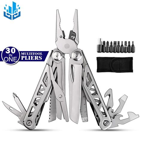 30 w 1 Multitool szczypce kabel przecinak do drutu składany szczypce