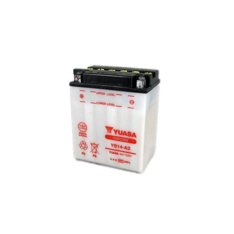 Yuasa YB14 A2 CP 12V Combi Pack YuMicron Battery