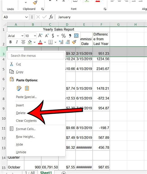 Inserting And Deleting Rows In Excel 2013 Solve Your Tech