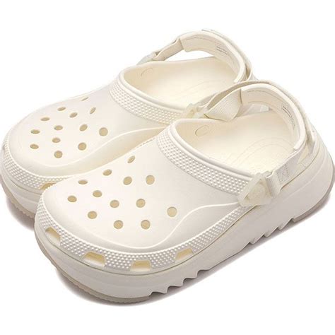 クロックス Crocs Classic Hiker Xscape Clog White [208365 100 Ss23q2] （white） ファッション通販 Fashion Walker