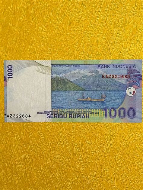 INDONESIA 2000 1000 RUPIAH SERIAL NUMBER ALIGNMENT OUT ERROR Hobbies