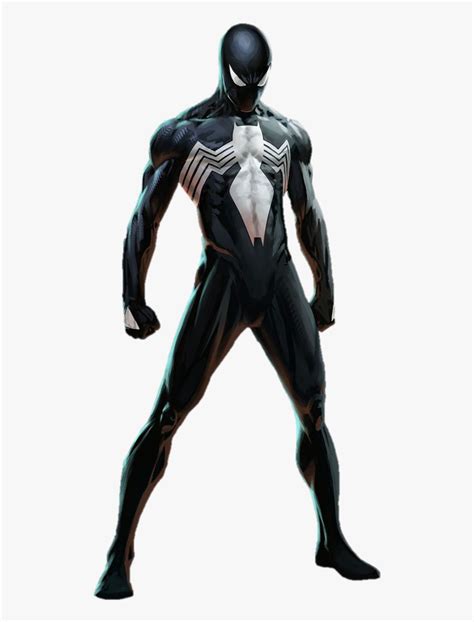 Black Spiderman Png