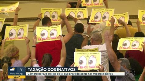 Câmara do Rio aprova projeto de lei que prevê desconto de inativos